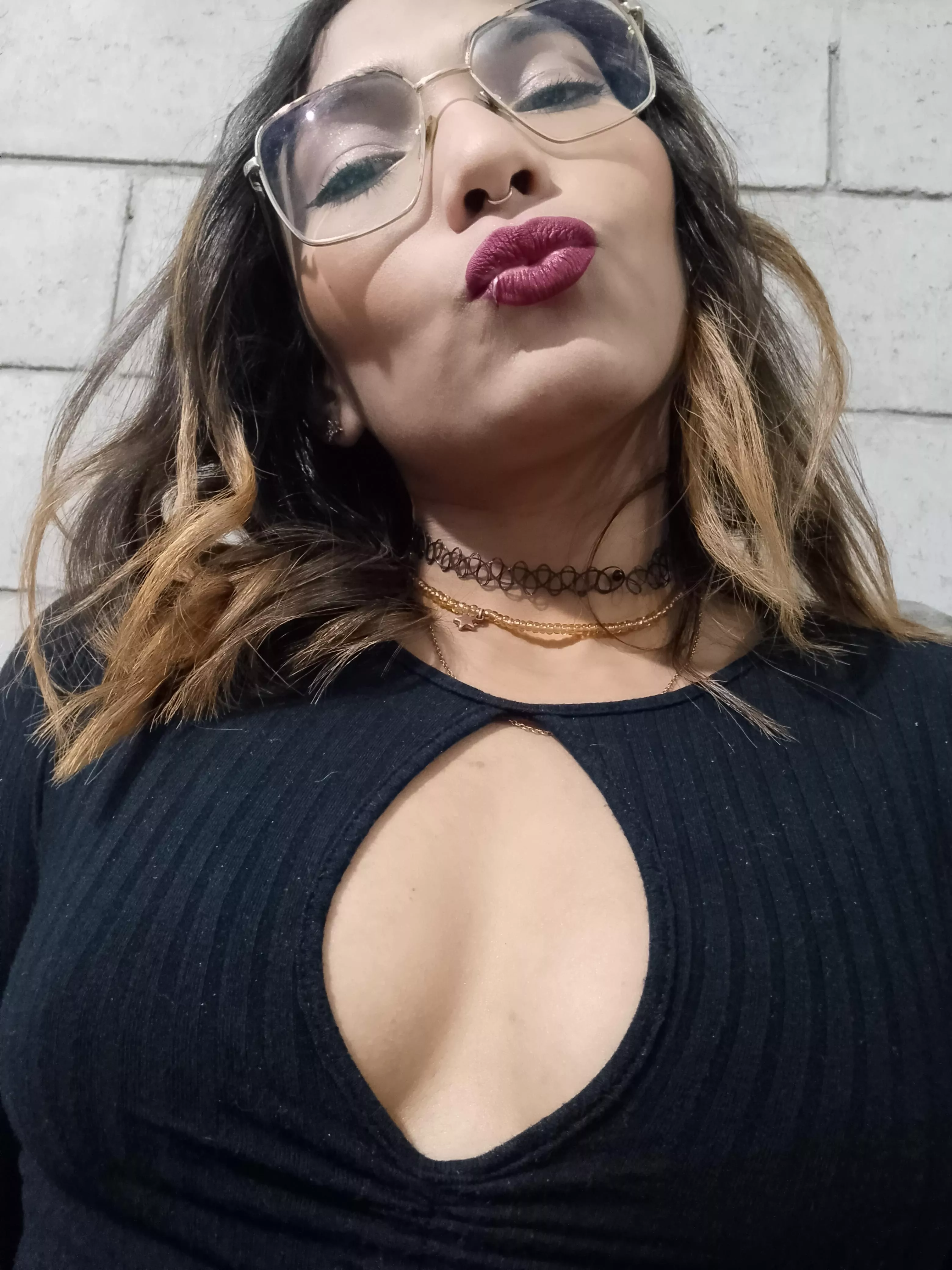 Sometimes I would like to have my eyesight operated. But I also know that I look sexy like this