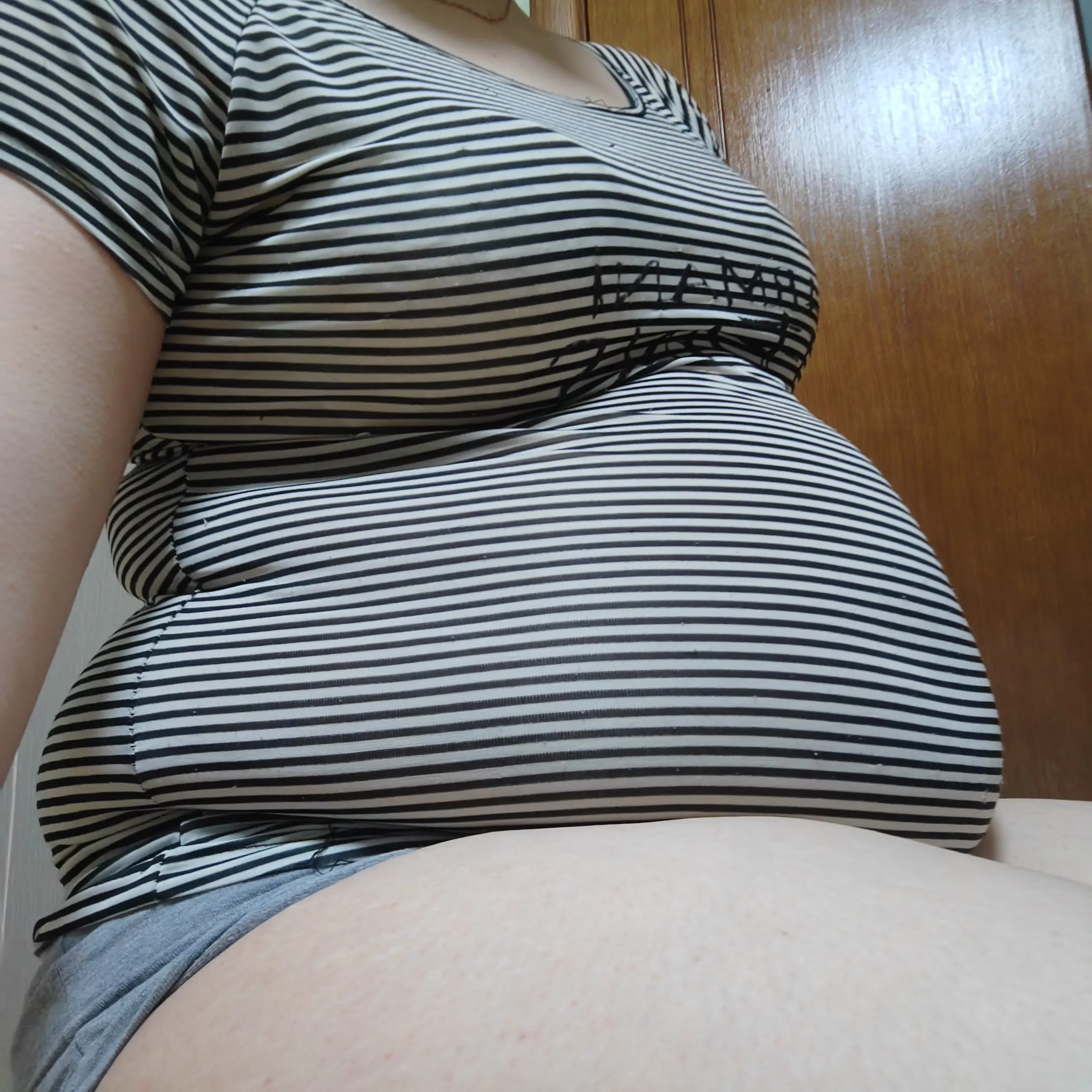 Striped clothes, I think it suits me