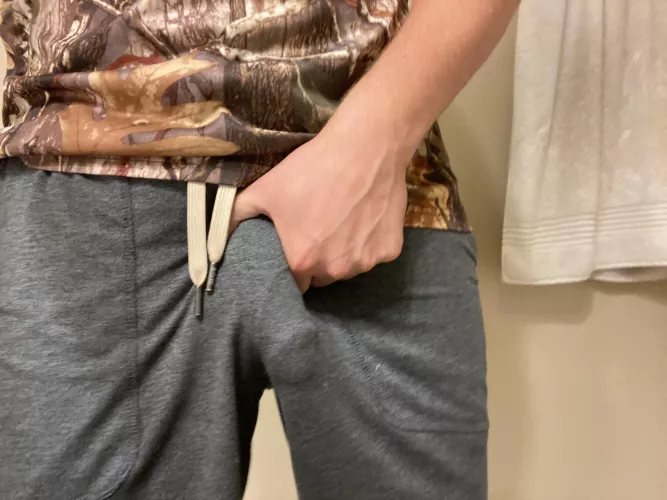 The shorts don’t leave much to the imagination