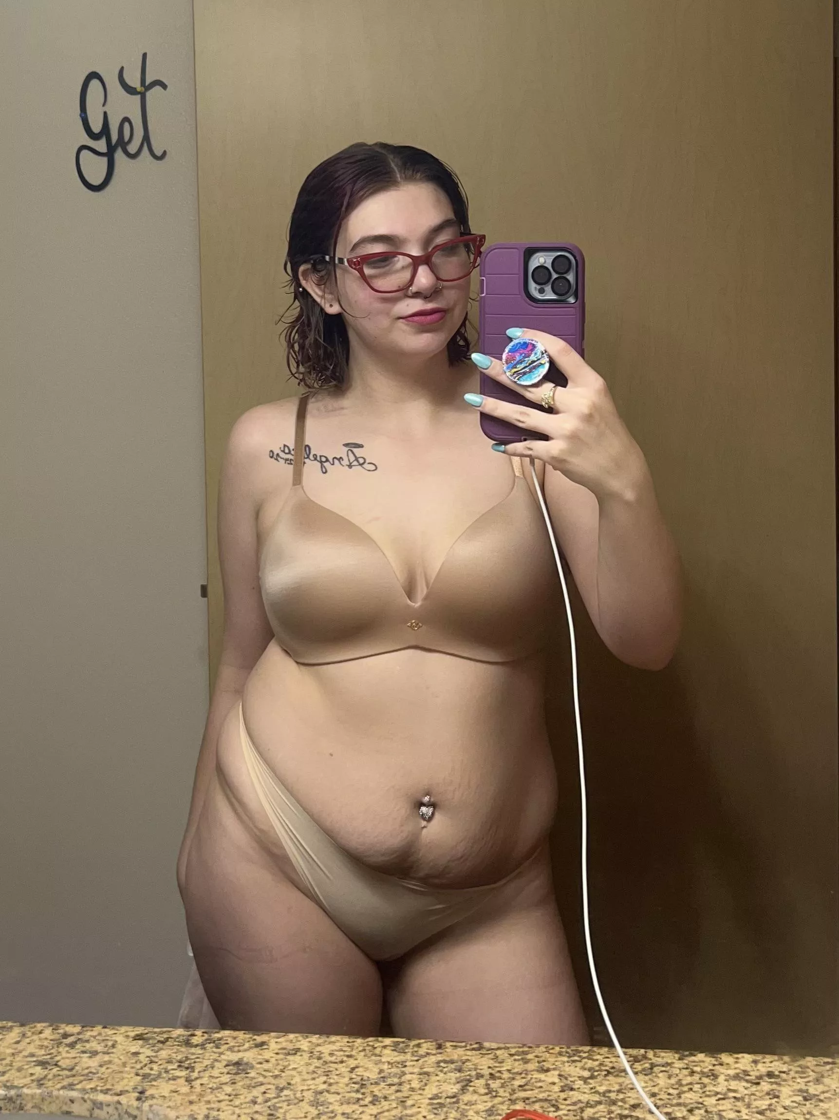 Wearing a matching set