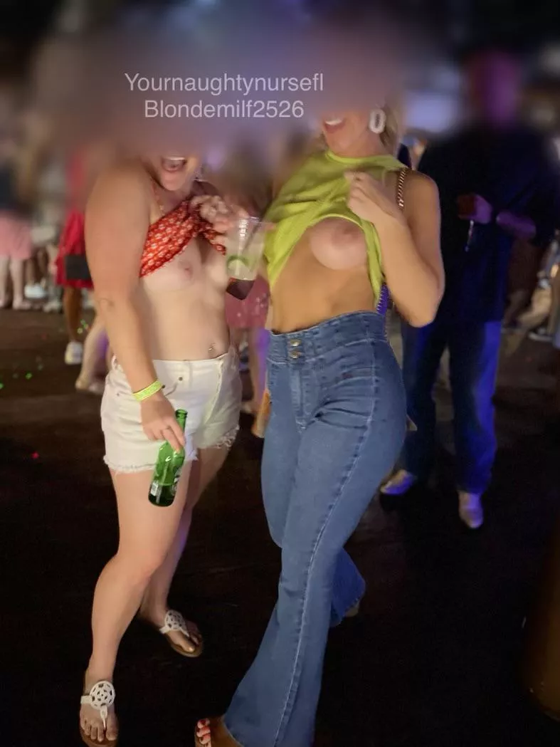 Went to naughty nurses hit the town!