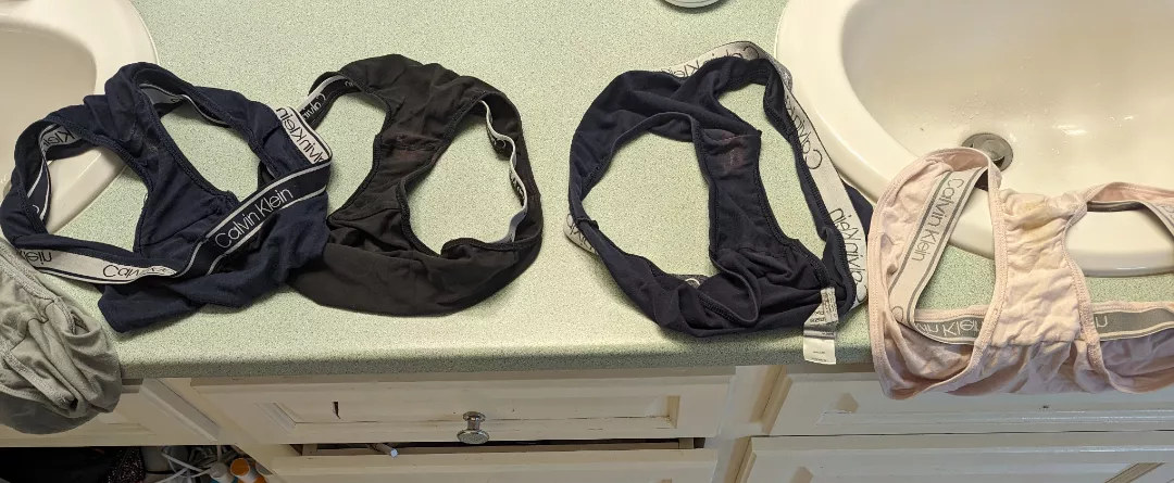 Wife likes her Calvin's, which to play with first? ;)