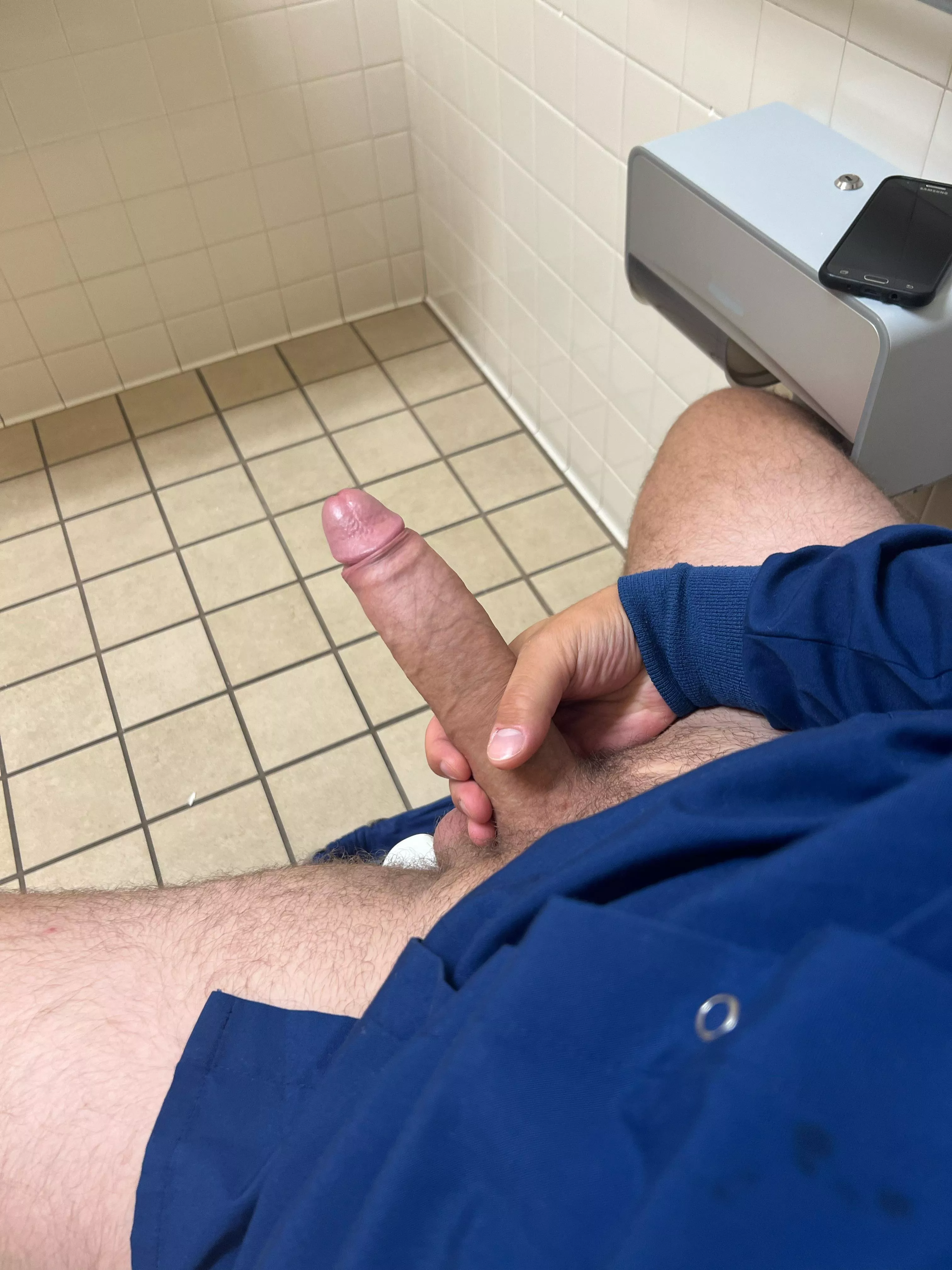 Working hard or hardly working, in scrubs