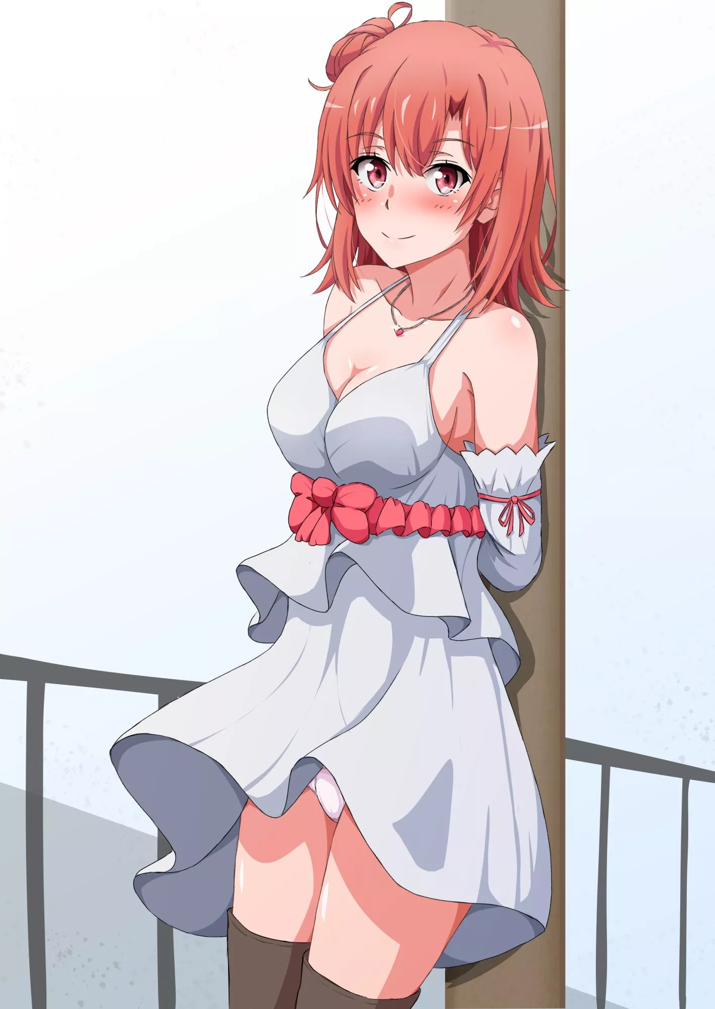 Yui Accidentally Showing Her Panties (My Teen Romantic Comedy)