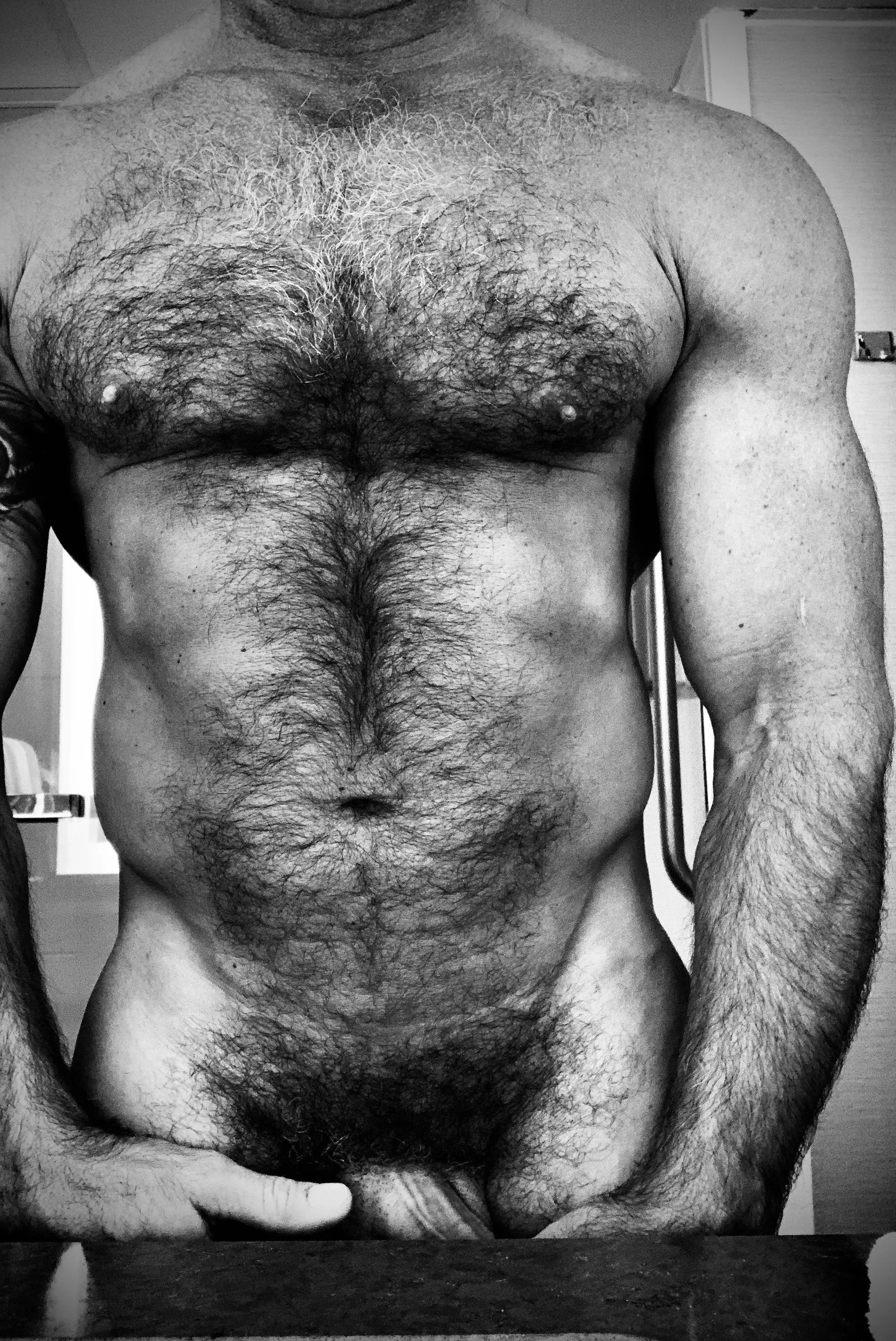 [54] And to think, I used to shave.