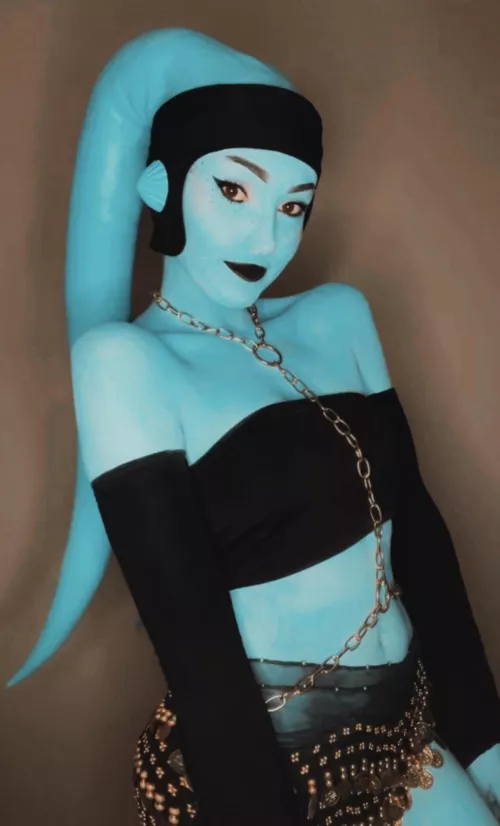 Blue twilek by angelofmustafar