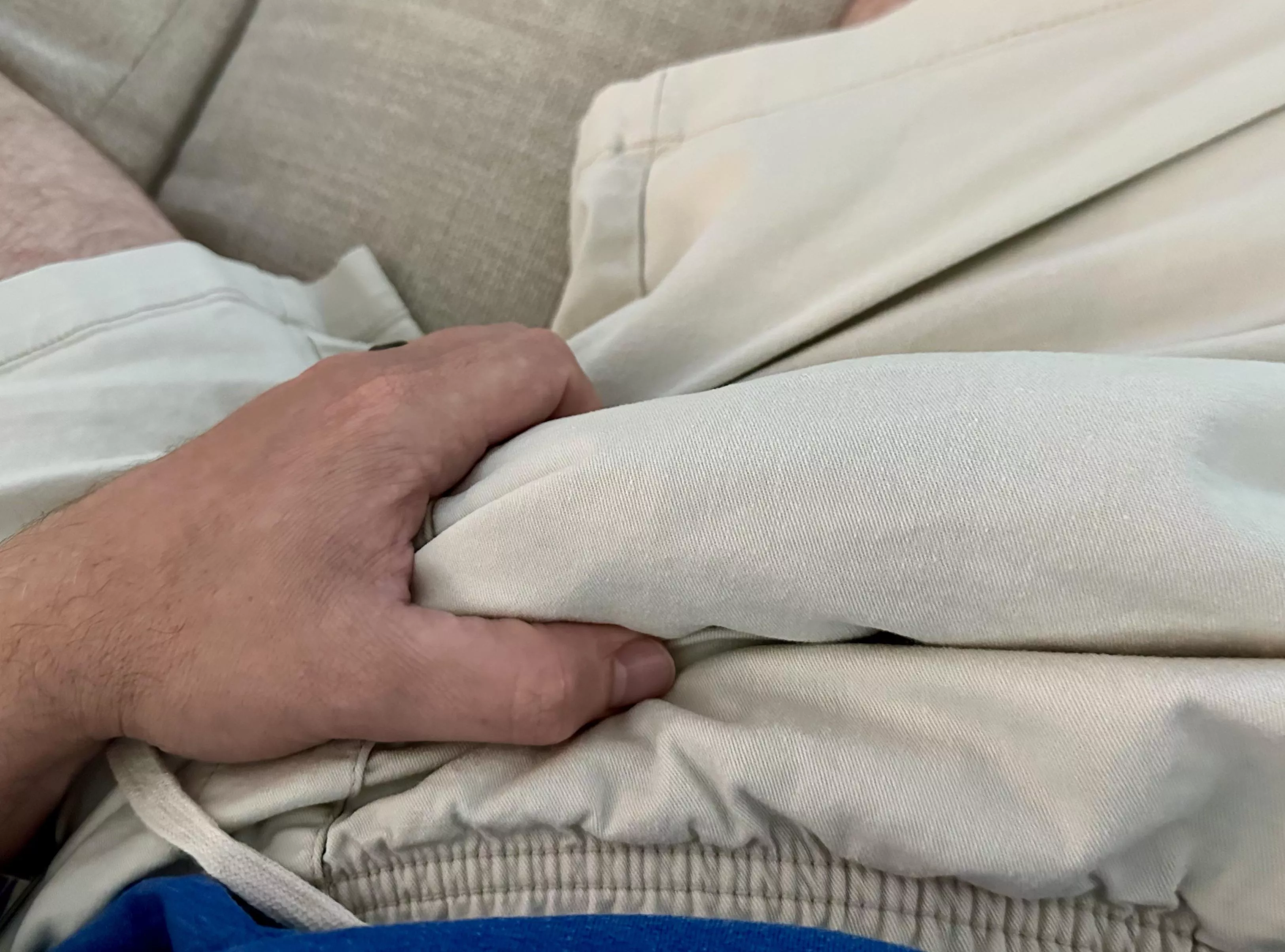 Can never hide it in these shorts 🙈