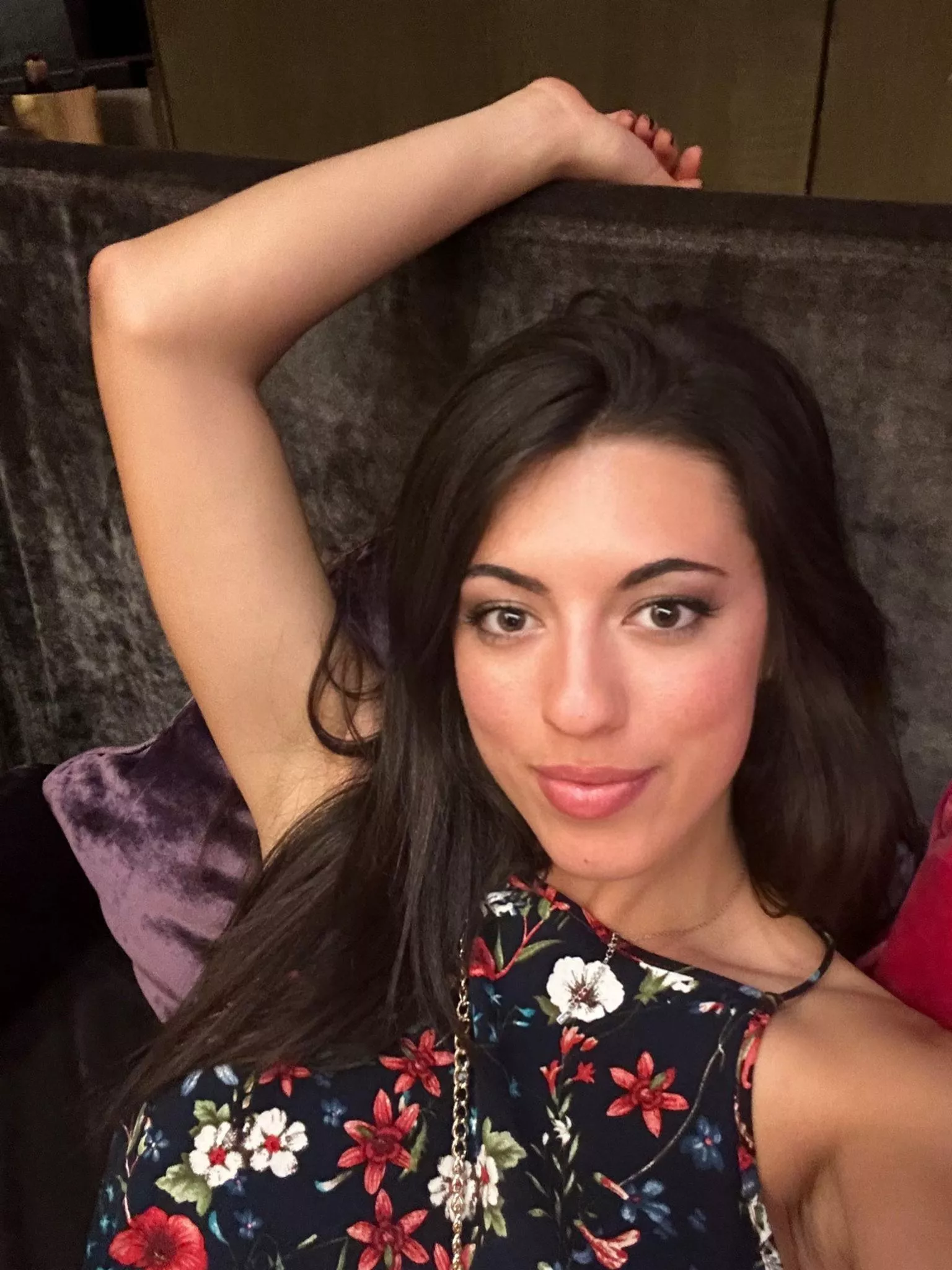 Dive into desire, her armpits embrace.