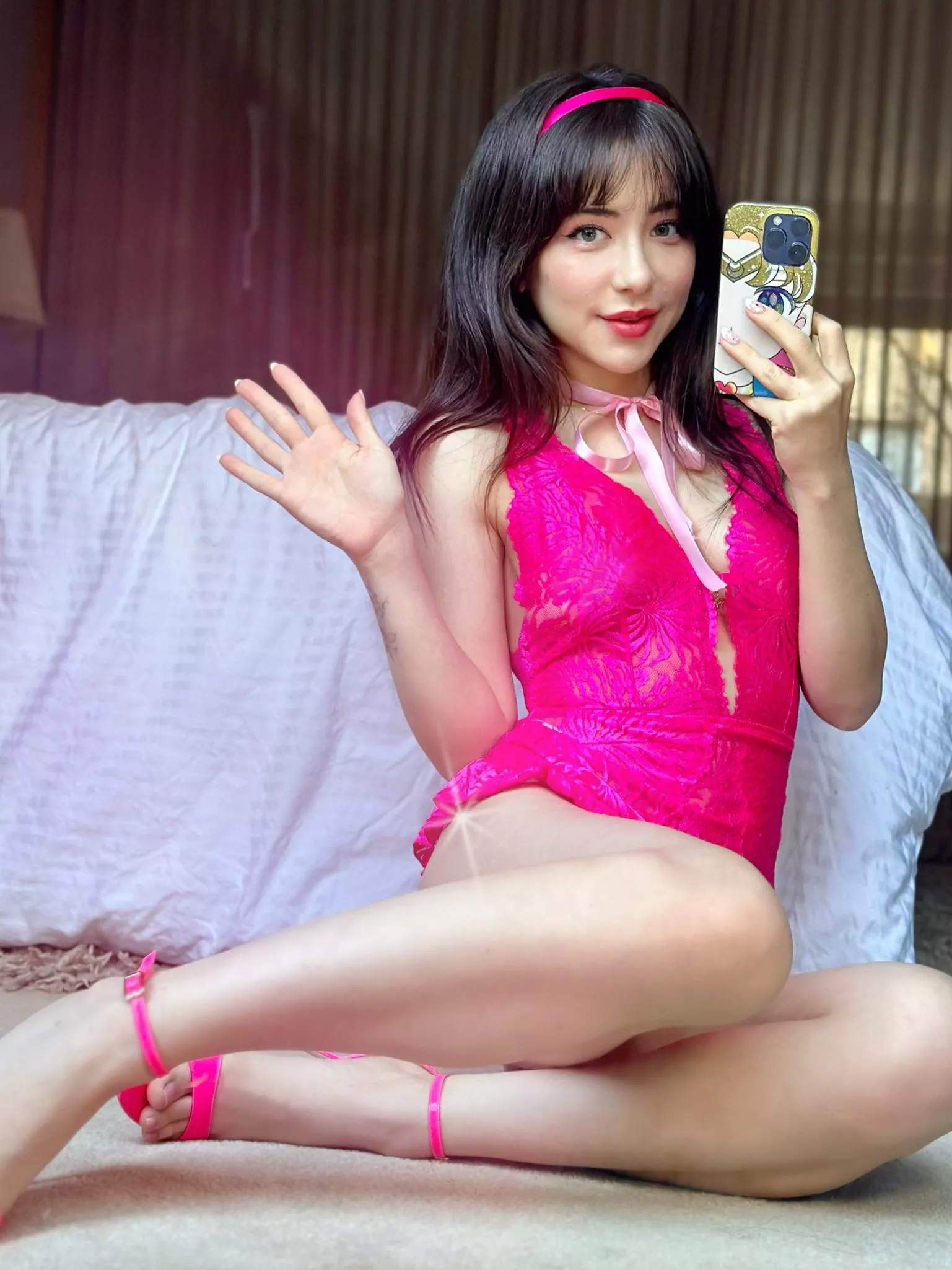 Hi, i'm mixed race barbie, i'm ready to be taken home to be played with 😈