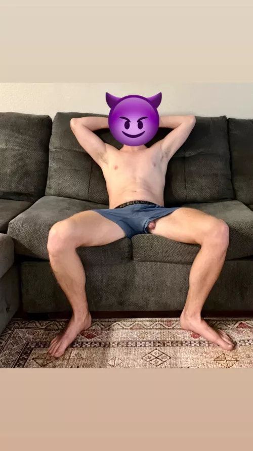 Hot and sweaty after hiking.