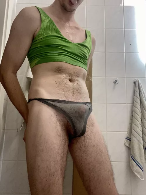 I try to pee in my face but something went wrong