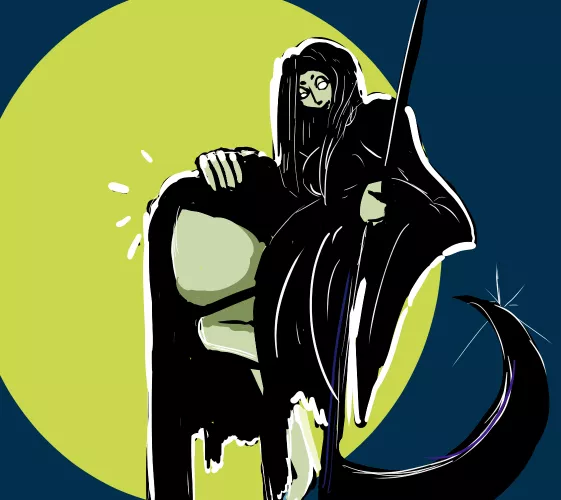 {image} A voracious reaper, art by me