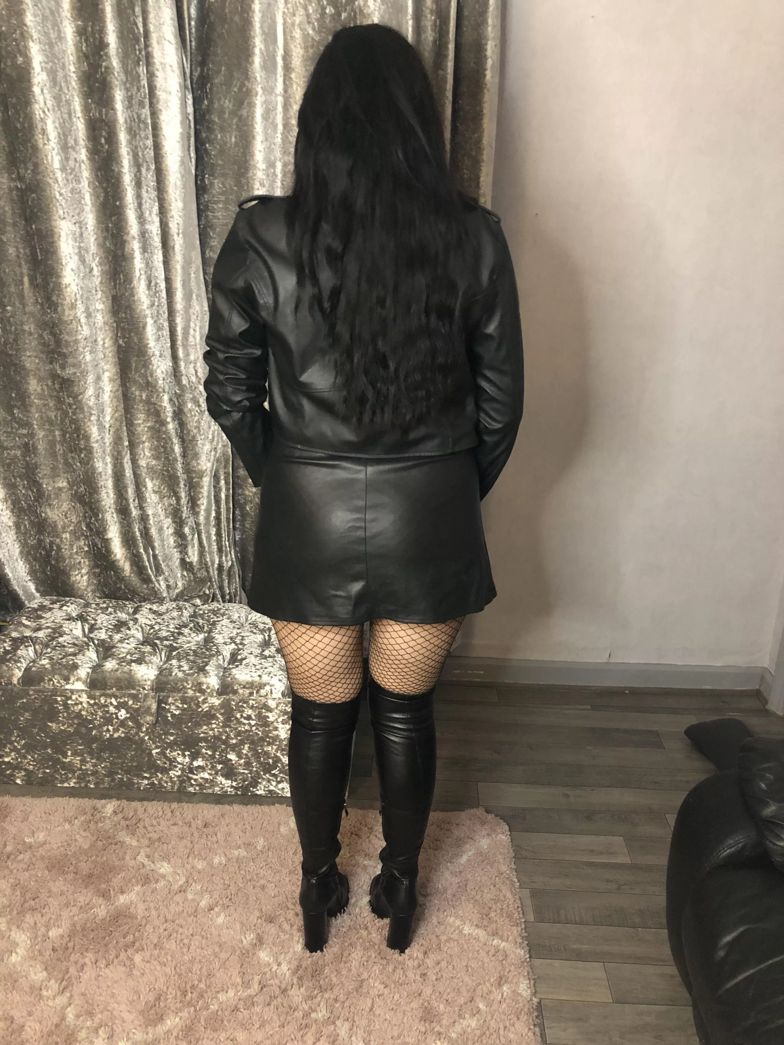 The skirt and jacket combo is back!