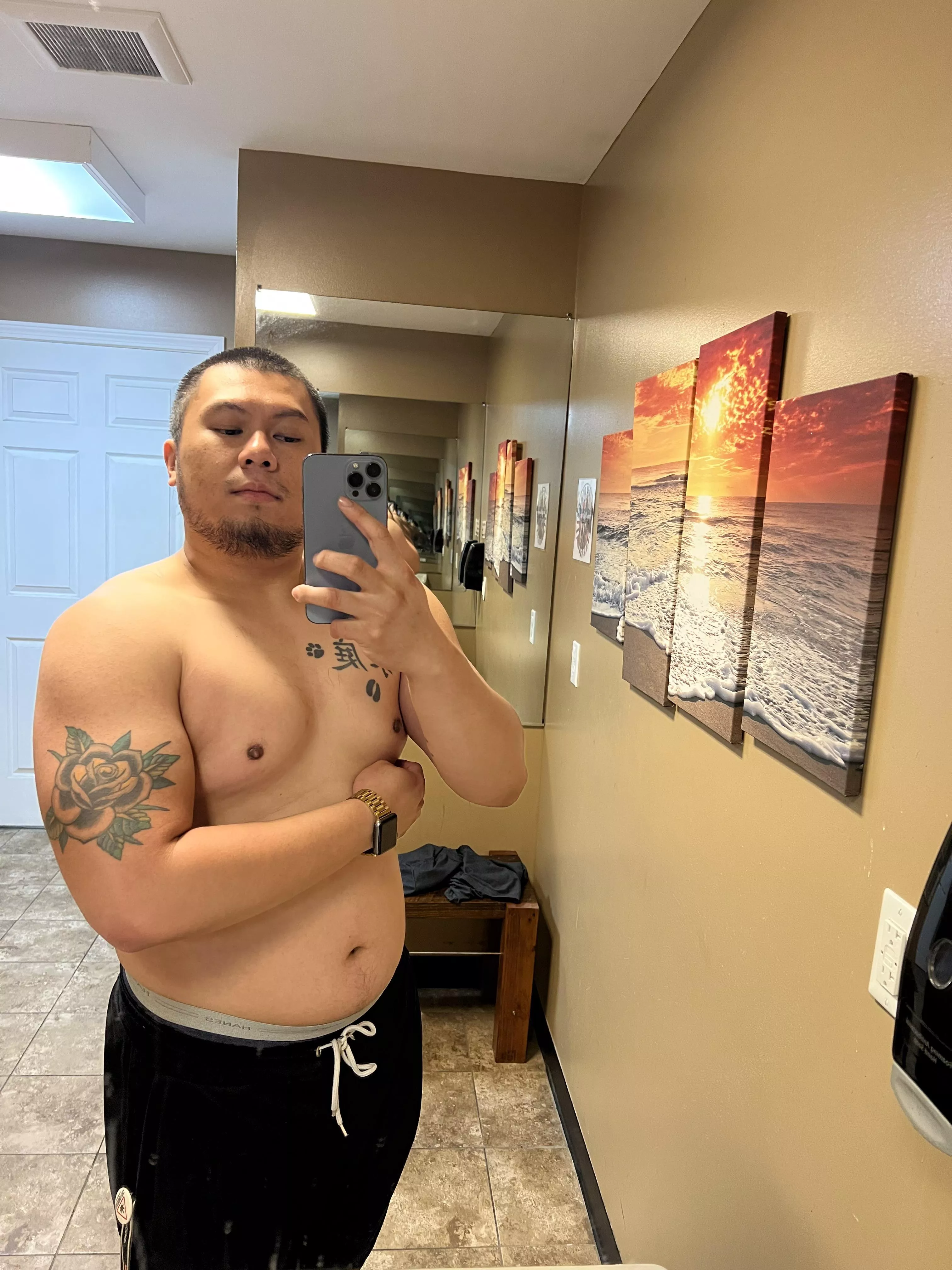 Titties saying hello