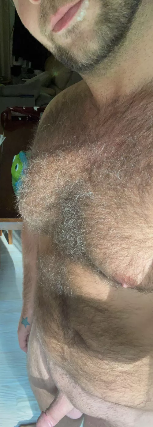 Totally have dried cum on my mouth