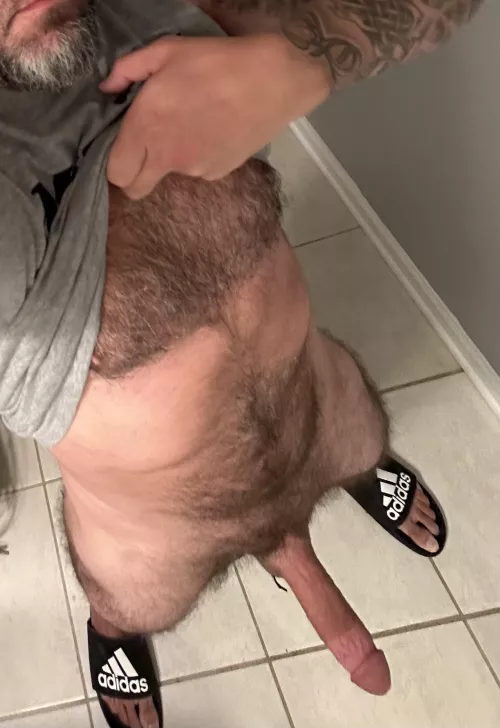 You think anyone will be suspicious when you and your (46)yr old Manager both call in sick?