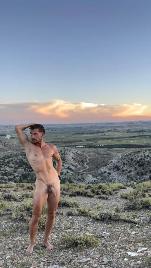 A little to the left