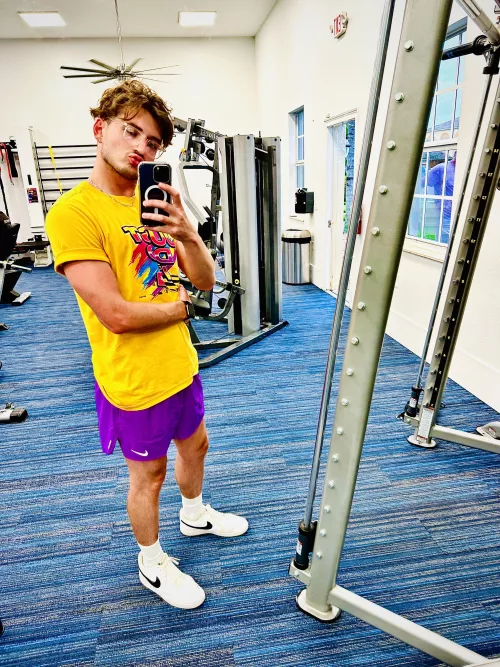 Been working on myself. Finally feeling confident as a gay man. It’s what they don’t want for us 😎