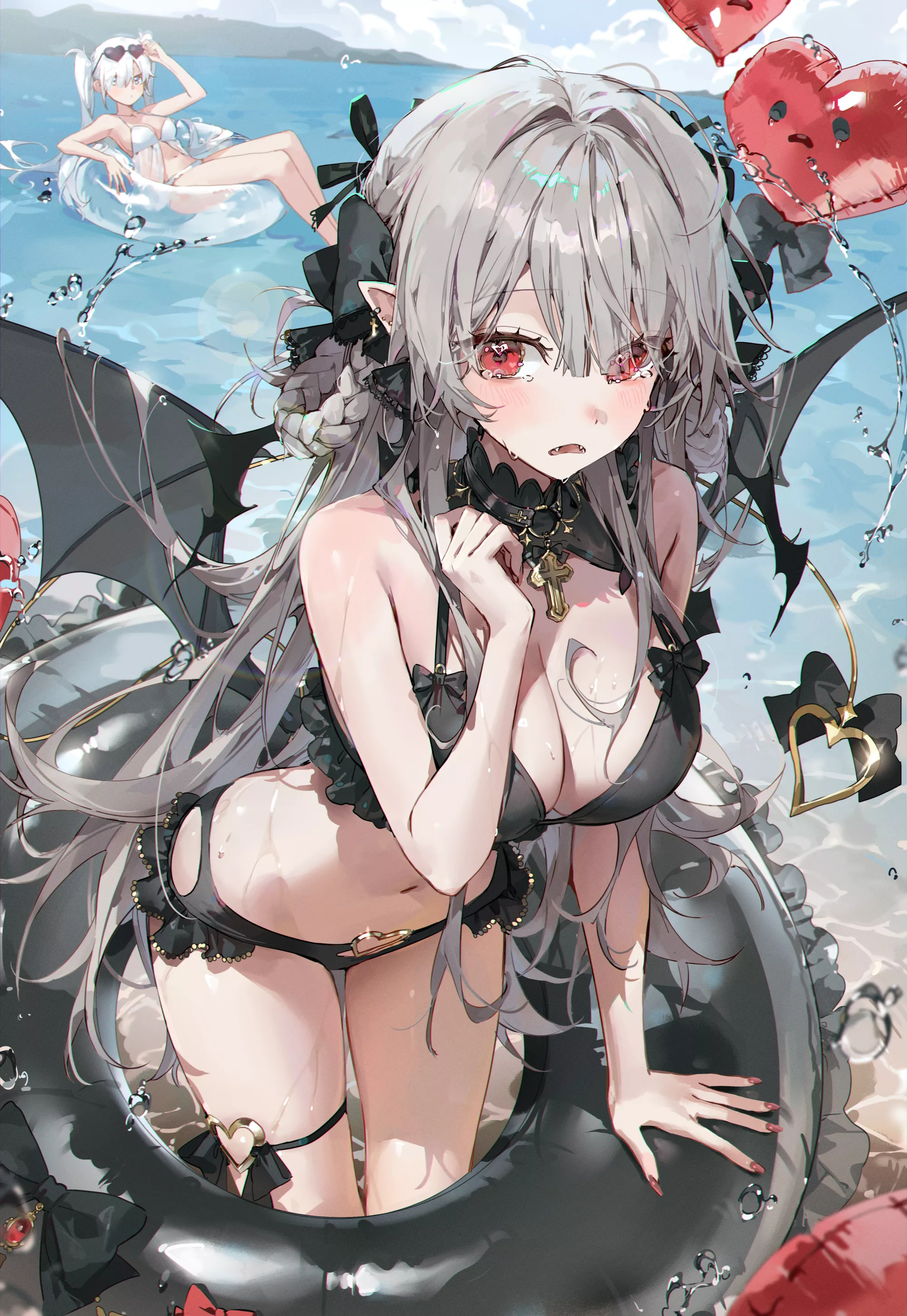 cute demon in bikini [original]