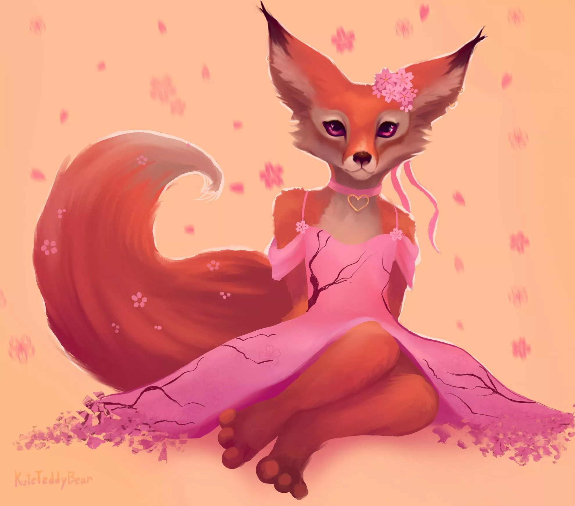 Foxy! A friends character :) (Art by me)