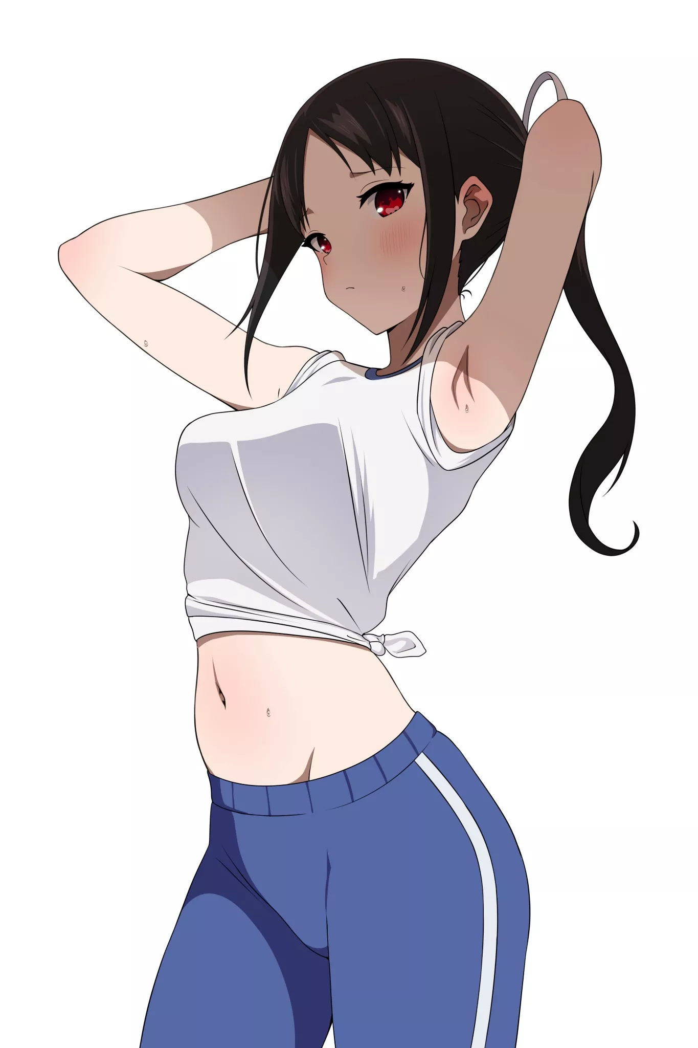 Getting ready to workout (By Coro Fae) [Kaguya-Sama: Love is War]
