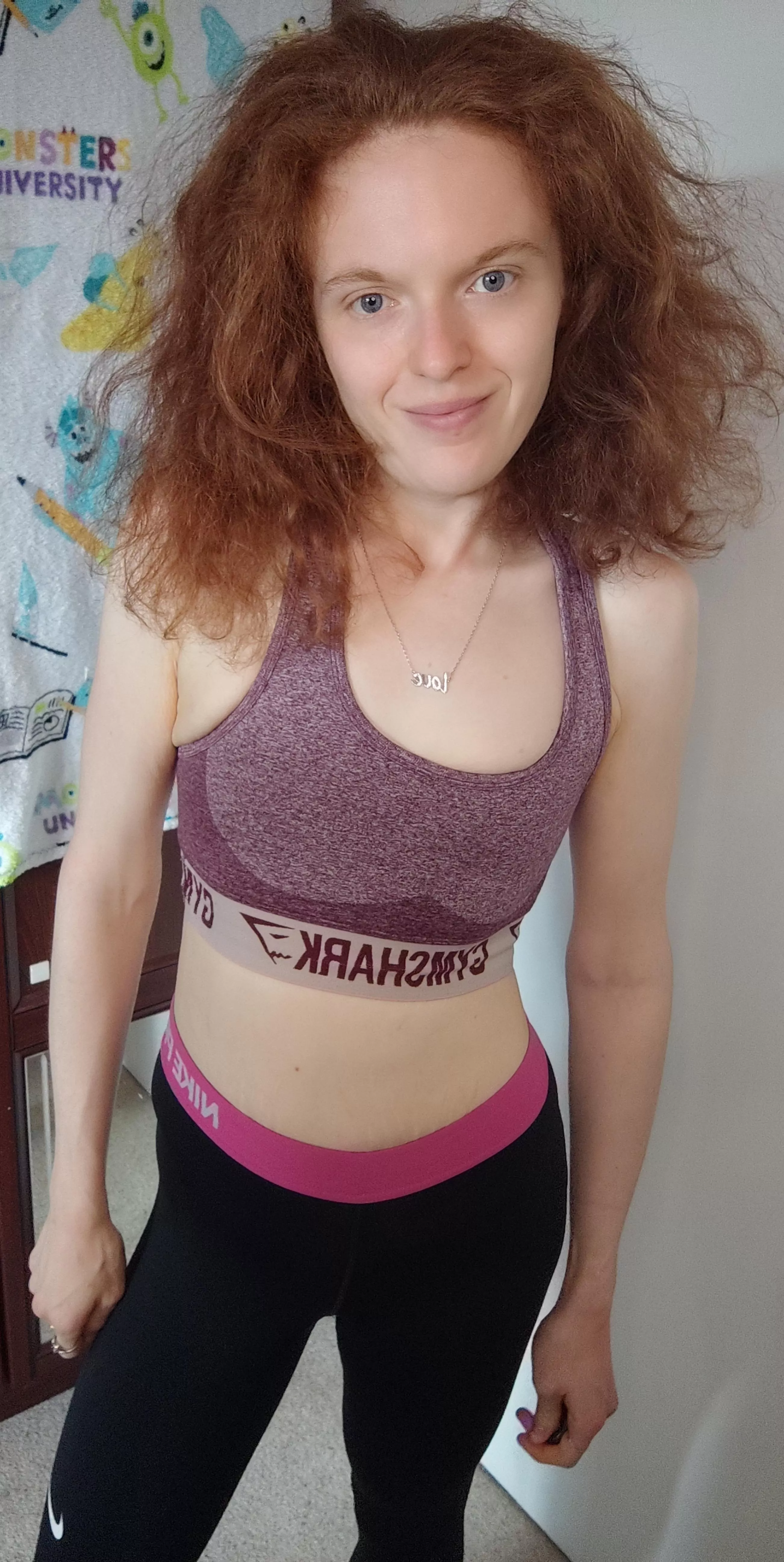 I like being stared at in the gym