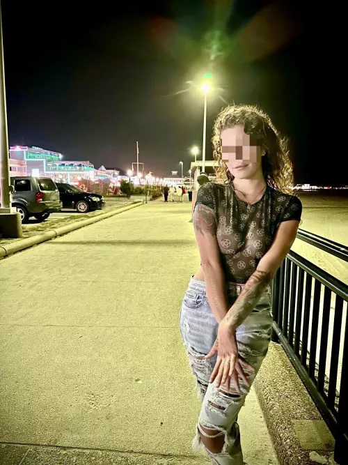 I walked around all day in this completely sheer top!