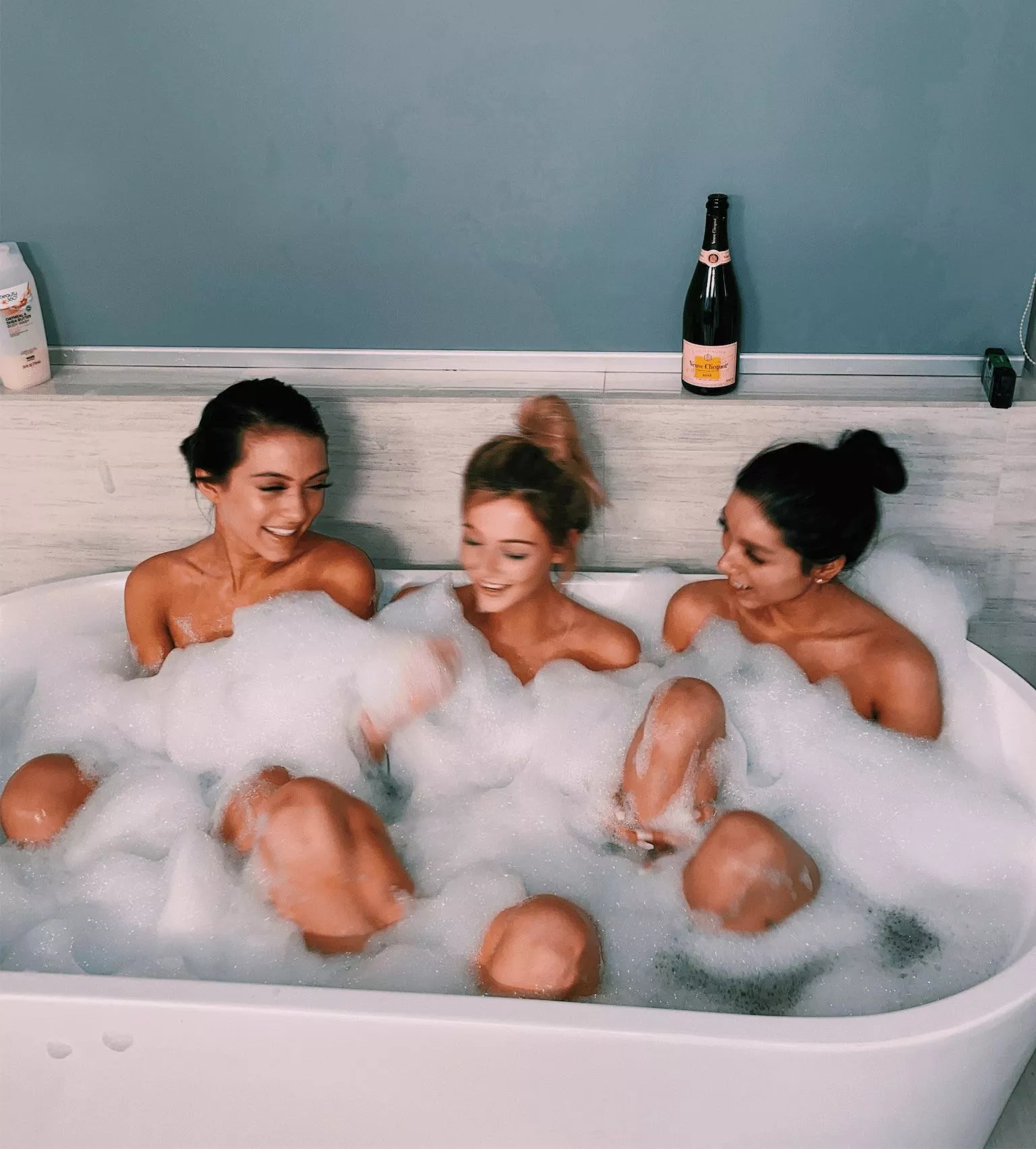Ladies in a Bath Tub