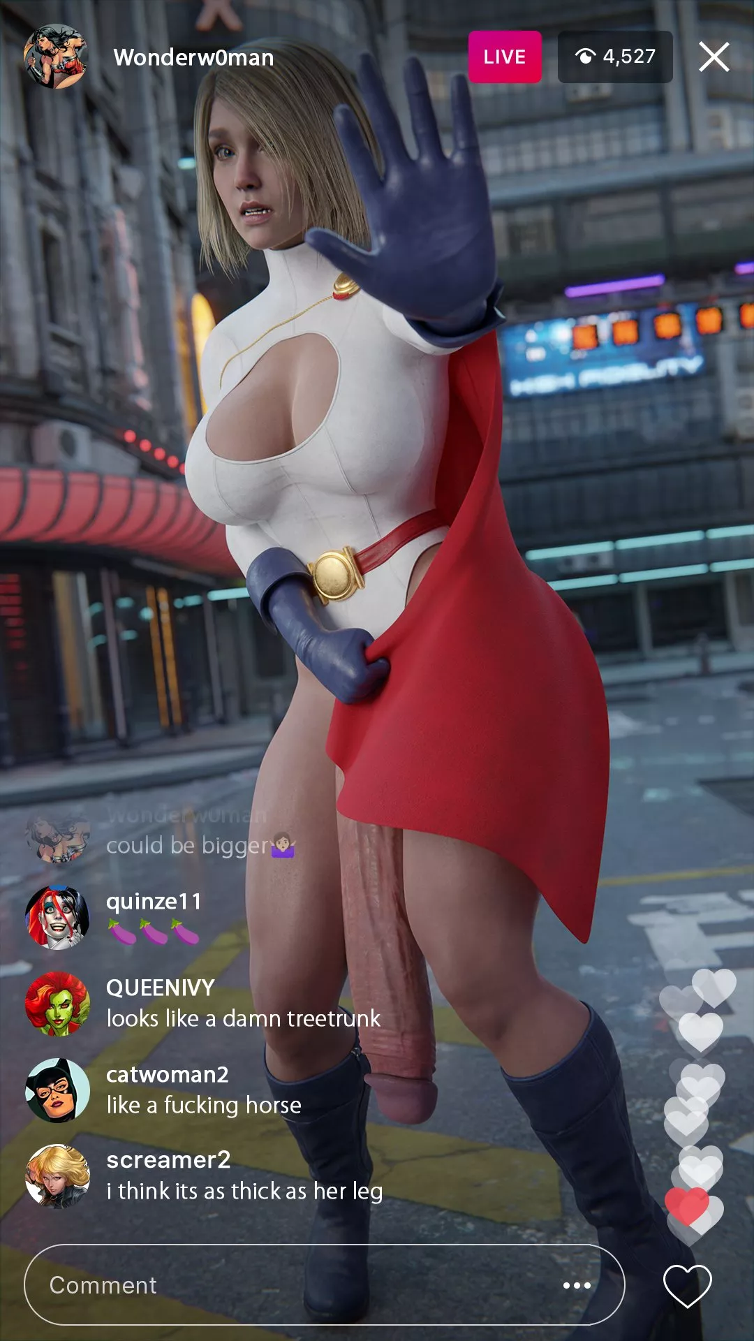 Love all the comments provided by the livestream (SourceMaker)