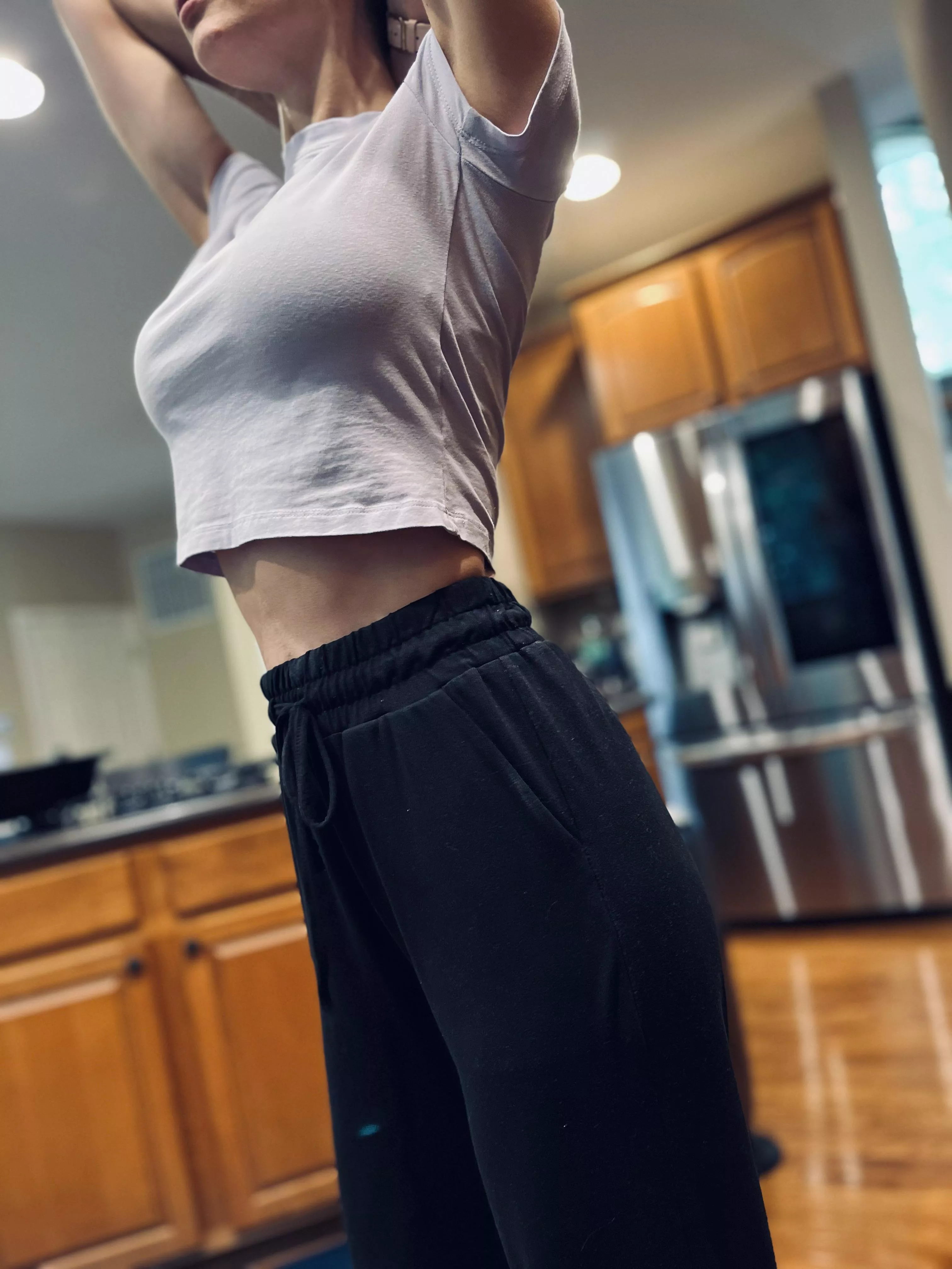 Love how my chest lifts the whole shirt