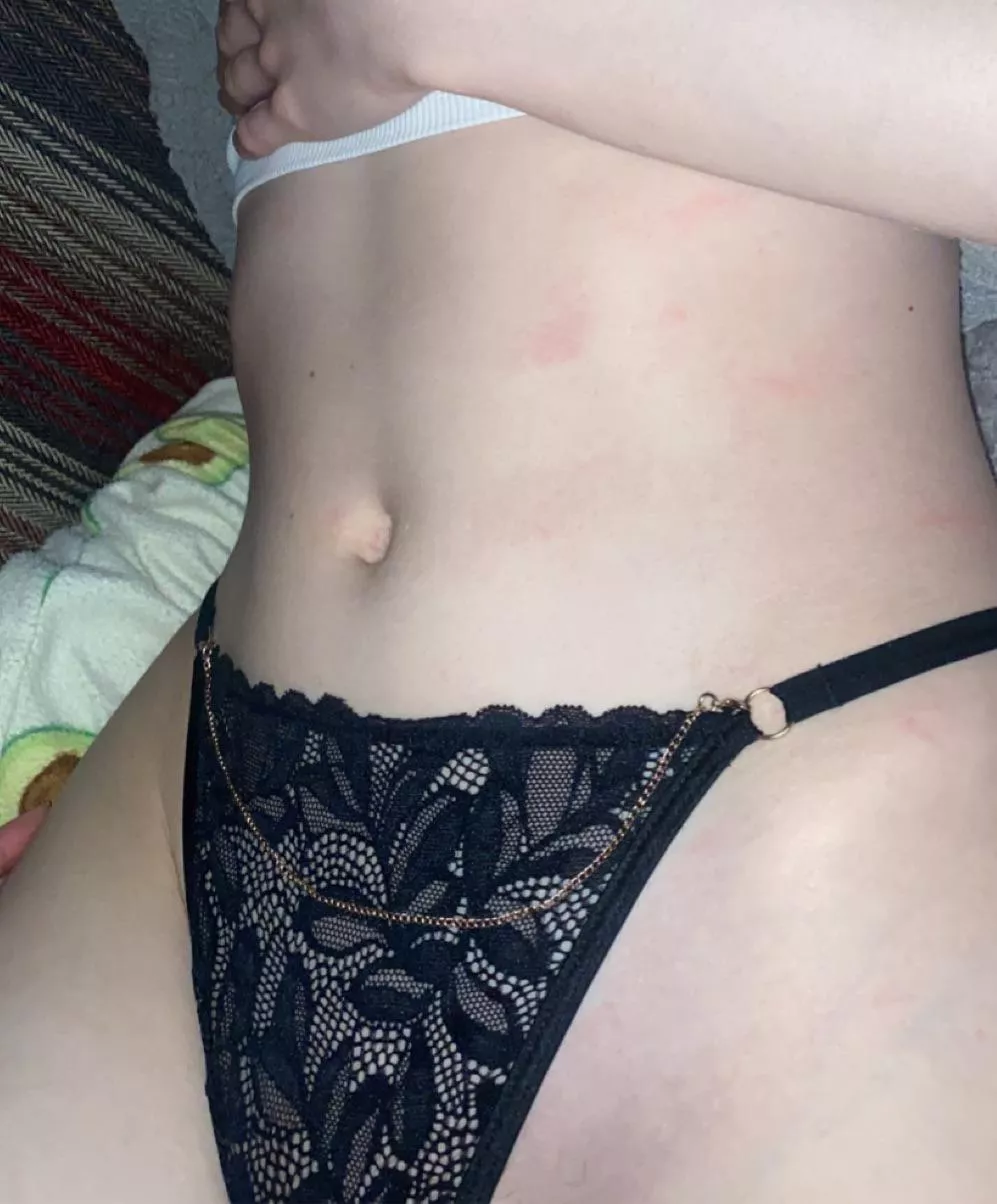 My gorgeous baby after a good feed she a had sore belly so I fucked her to help distract her 😊