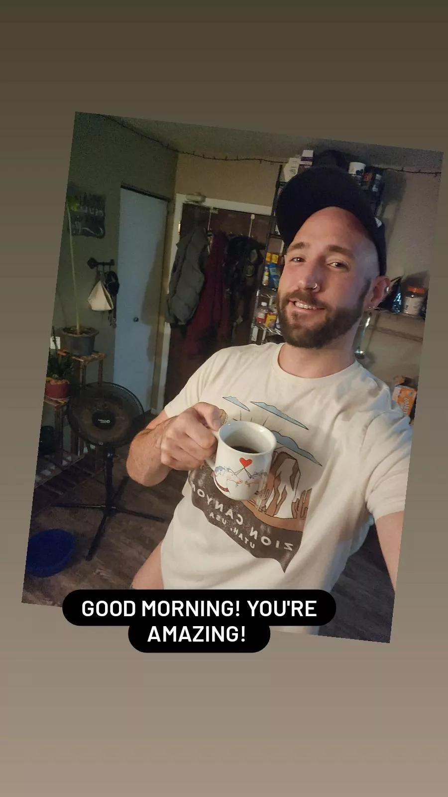 No matter what comes your way today never forget, you're amazing!