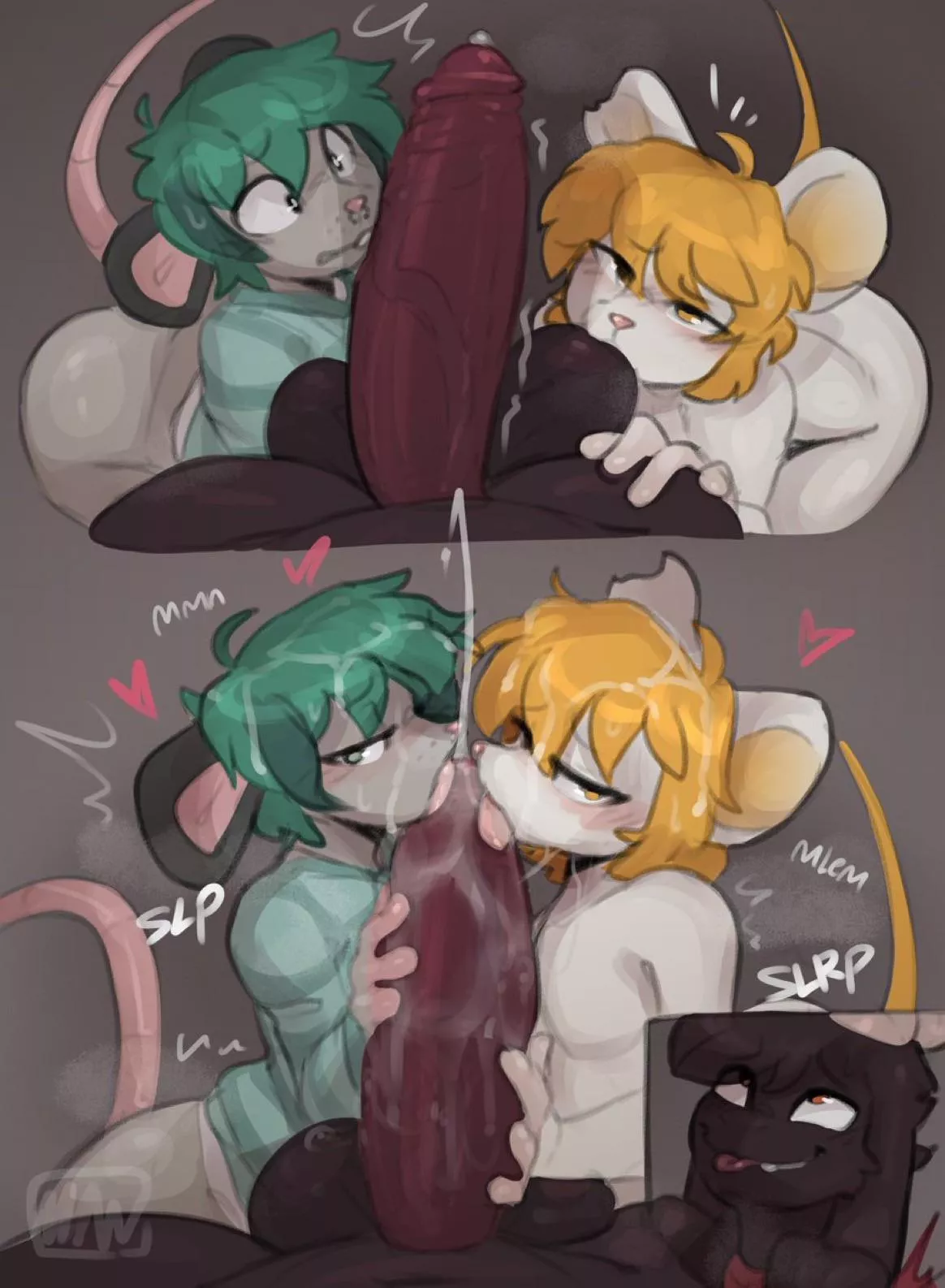 Now that’s what I call teamwork~ (Mawmain) [MMM]