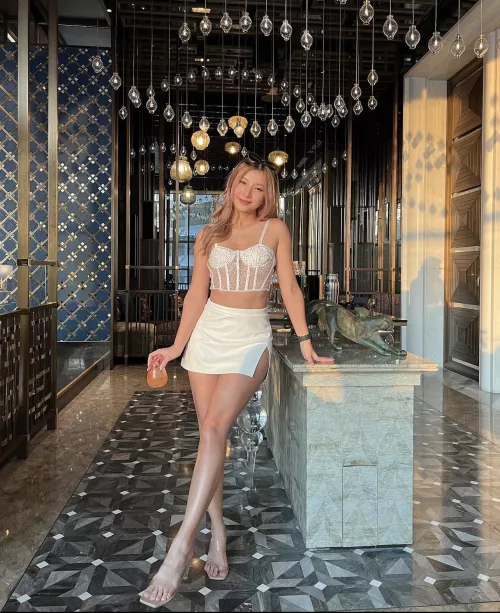 Skirt or top? What are you taking off first?