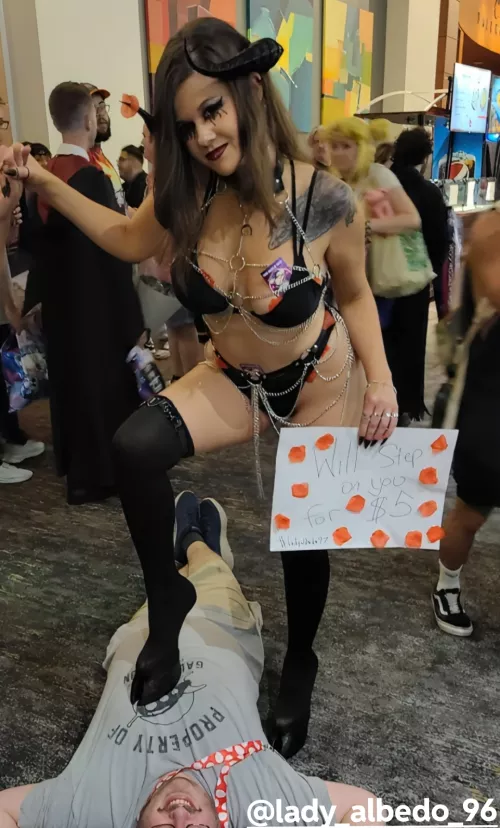 Someone looked to be enjoying themselves, by lady_albedo_96