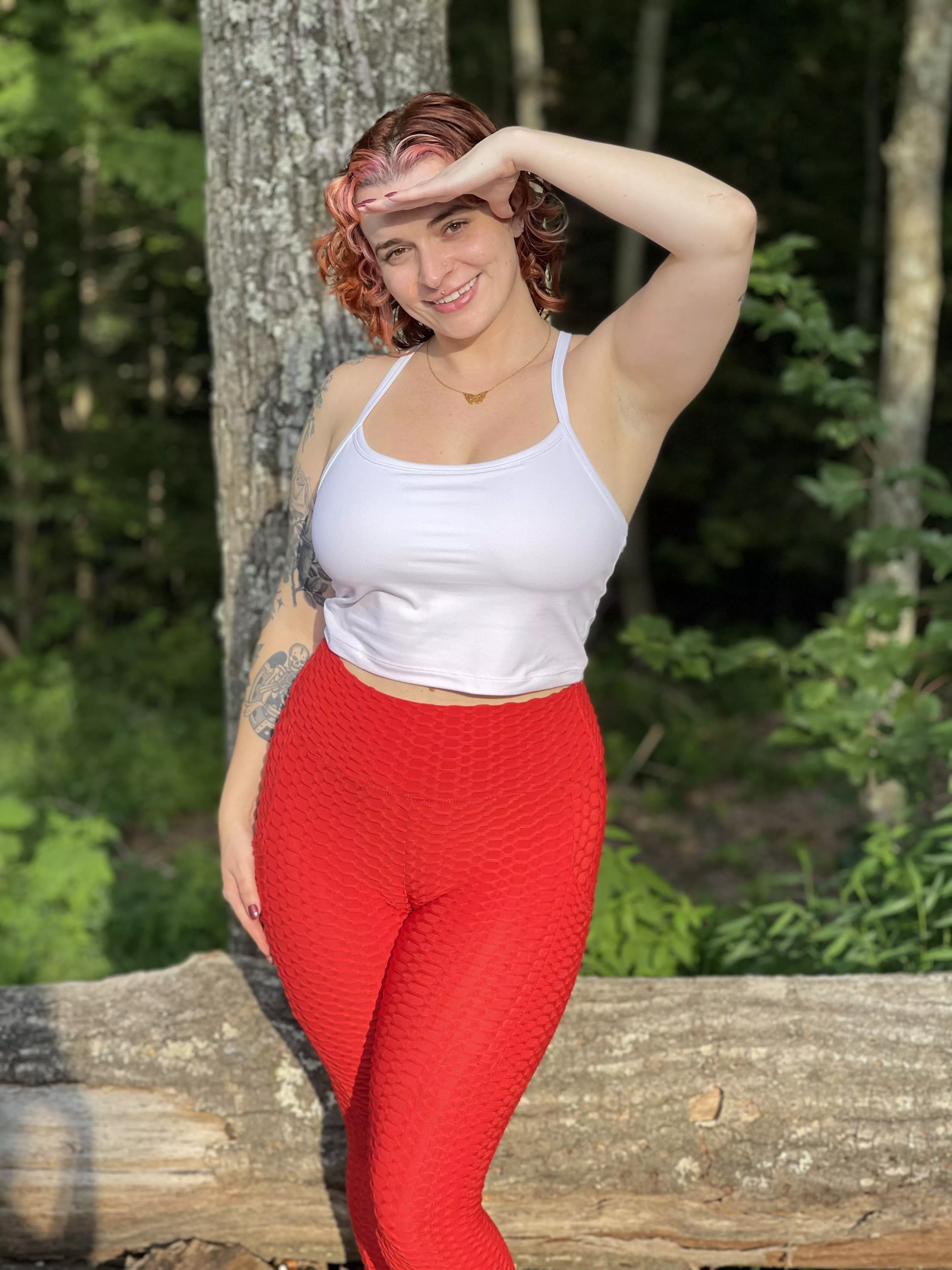 This always happens to me after hiking, but I hate wearing panties