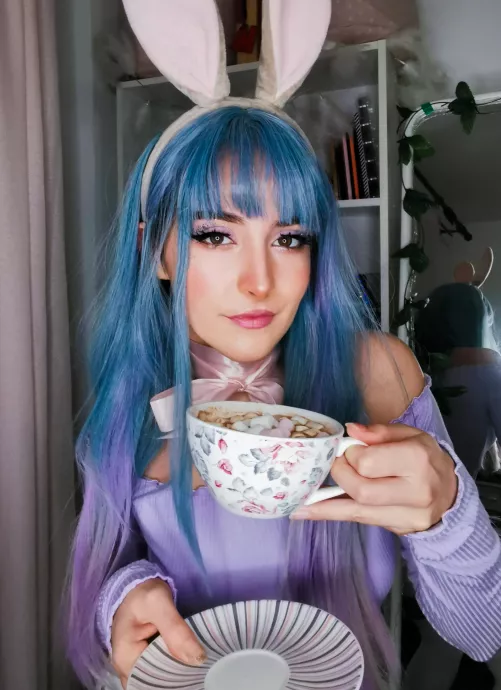 You need a cup of milk and chocolate