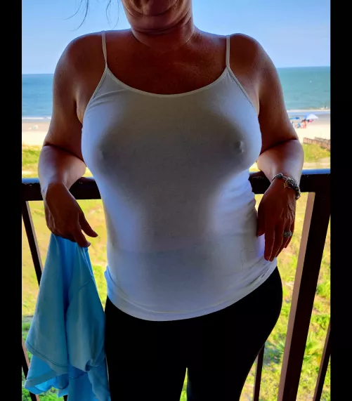 You won't see a bra on me for at least 10 more days!