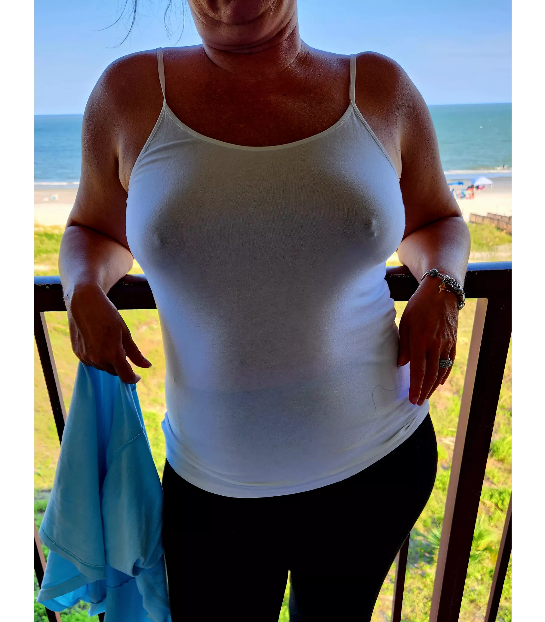 You won't see a bra on me for at least 10 more days!