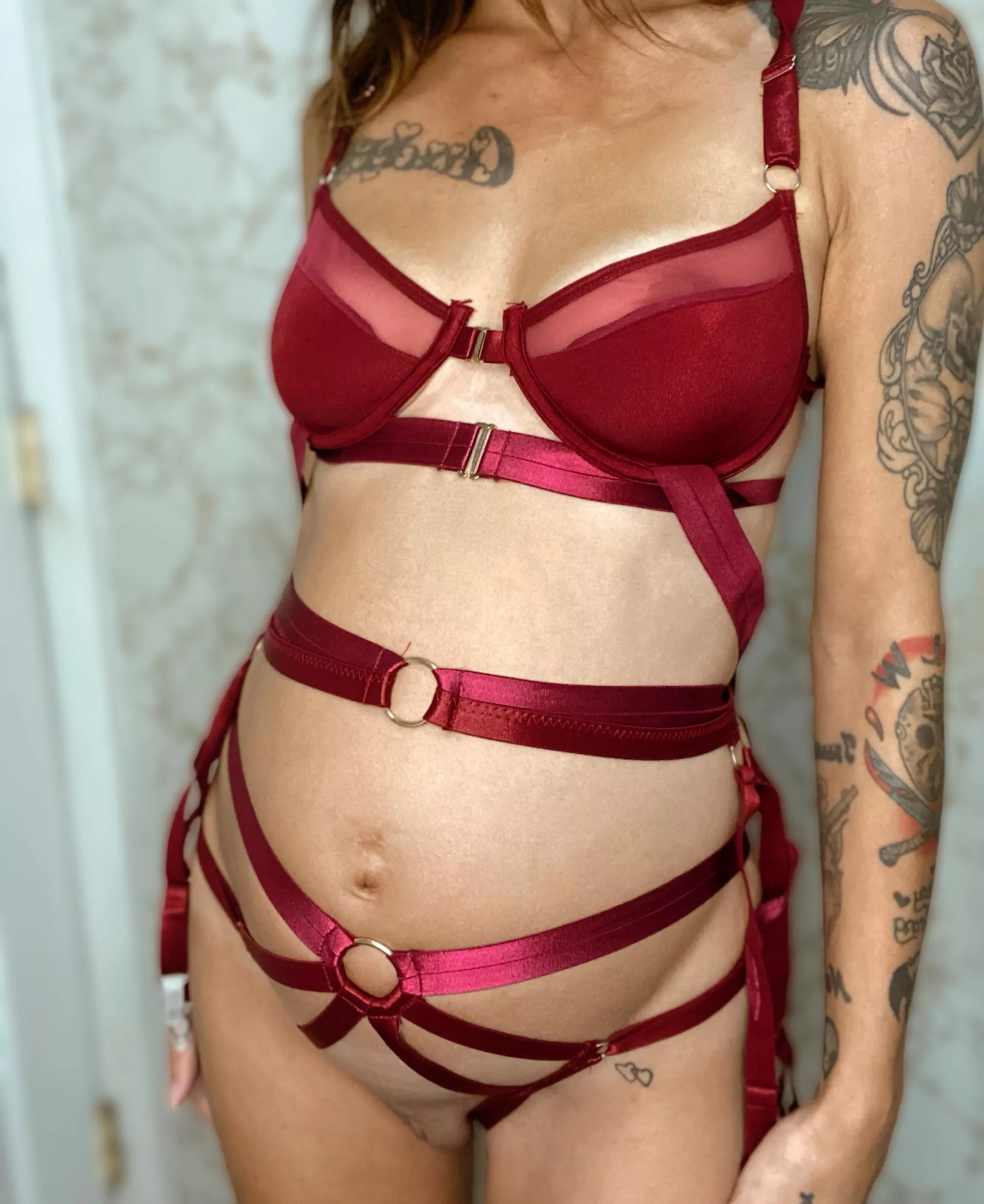23 weeks still wearing sexy lingerie