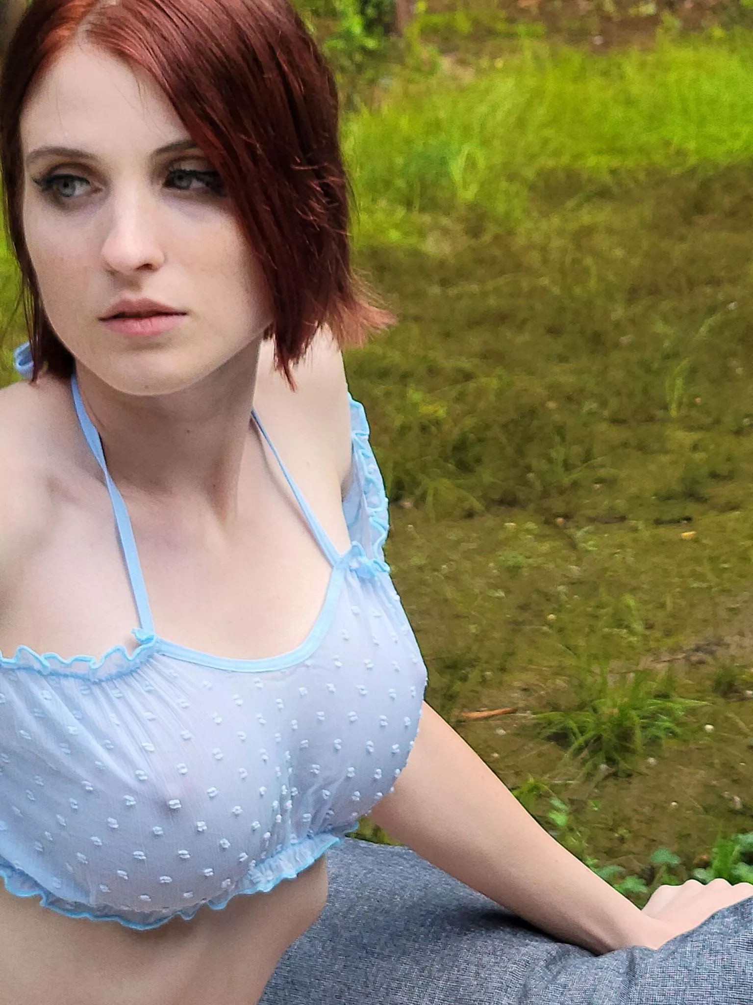 A nice day for a transparent top