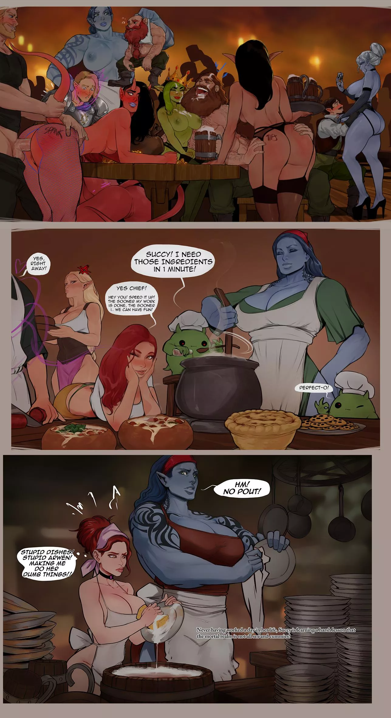 A Typical Day at the Honeypot (Cherry-gig) [DnD]