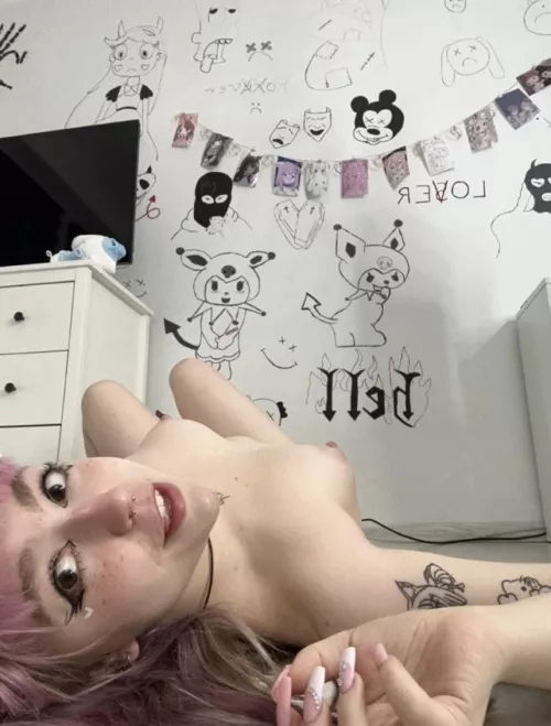 Can I be your personal neon haired fuckdoll?