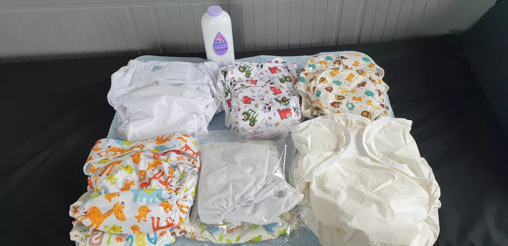 Cloth nappy collection