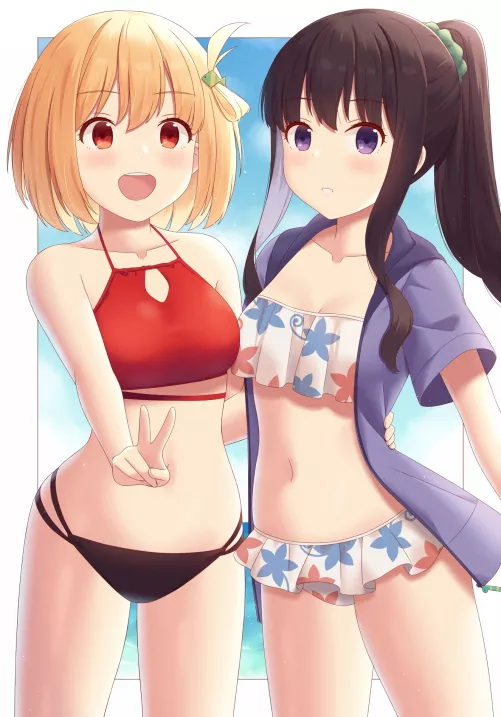 Date at the beach (By Partita) [Lycoris Recoil]