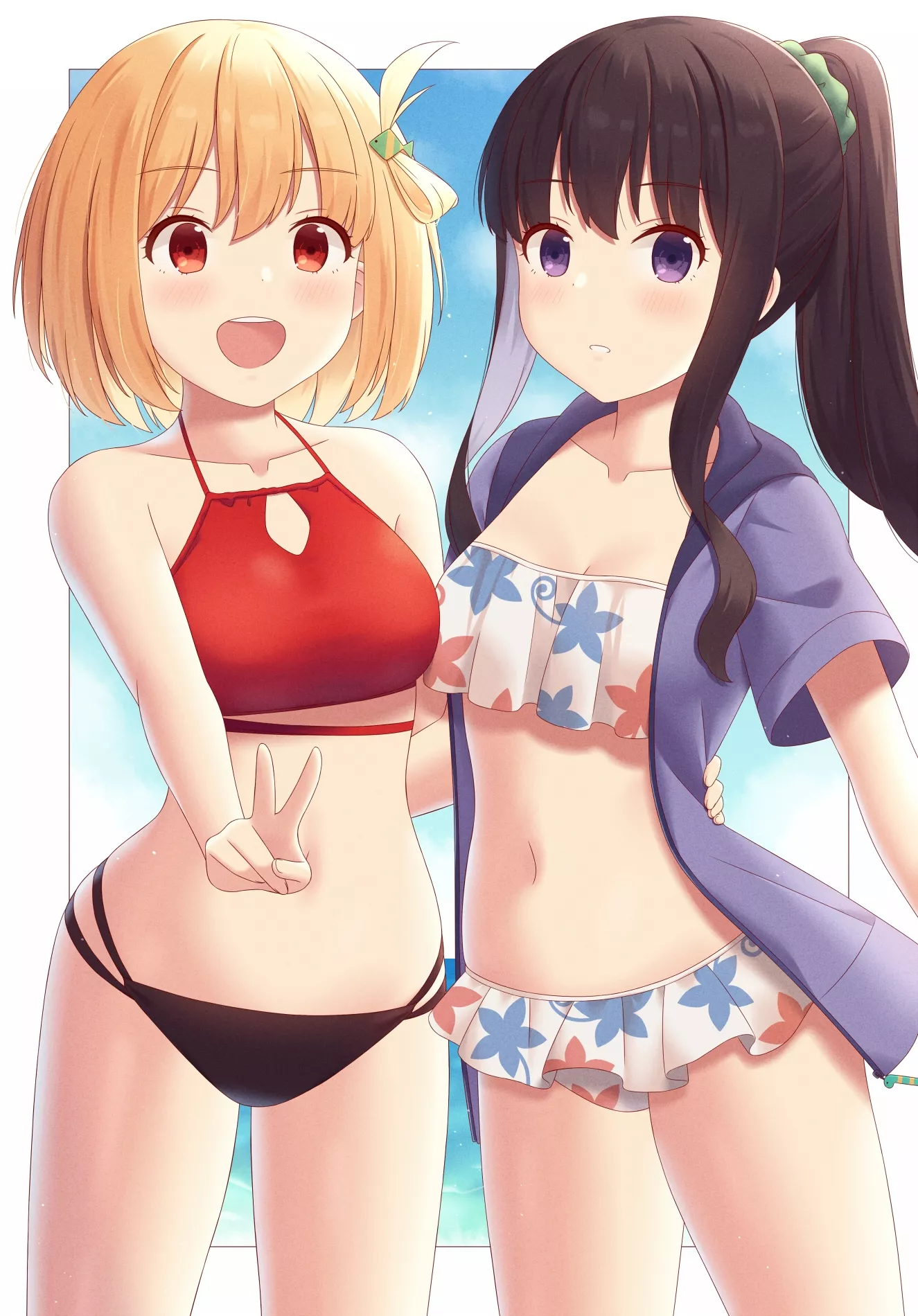 Date at the beach (By Partita) [Lycoris Recoil]