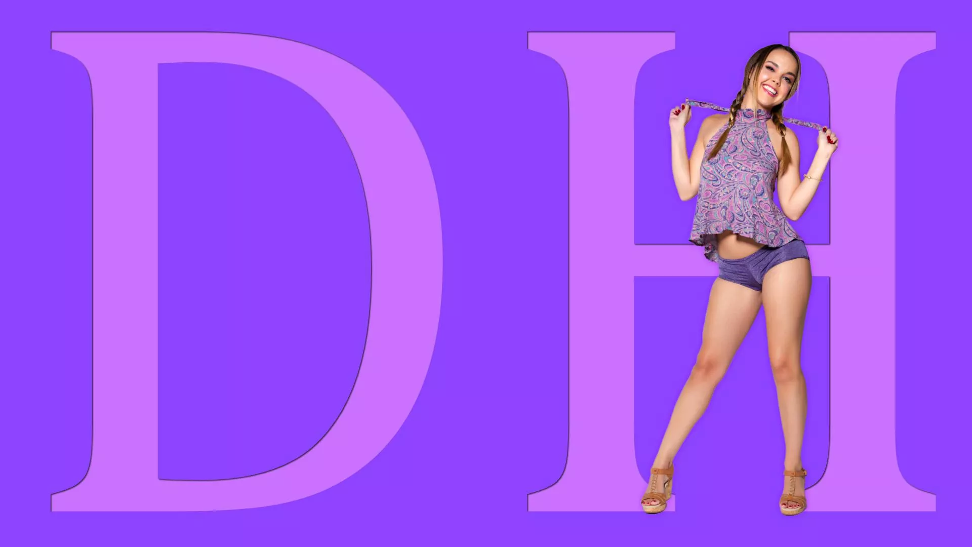 Dillion Purple Wallpaper