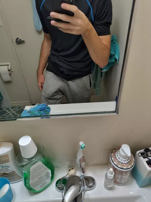 Don't stare dude, it makes me hard