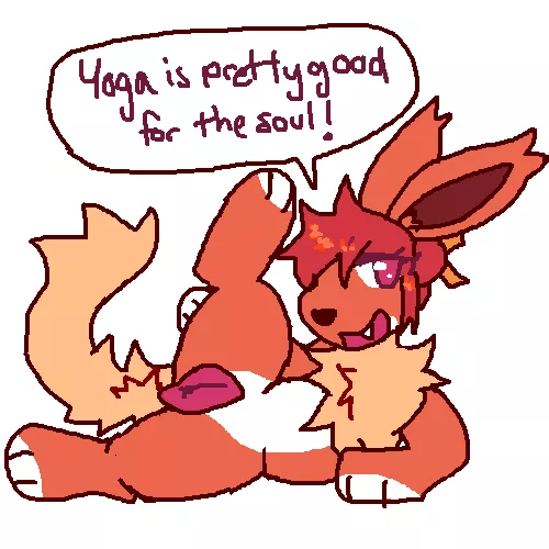 [F] Yoga is good for the soul (feralmunchies)