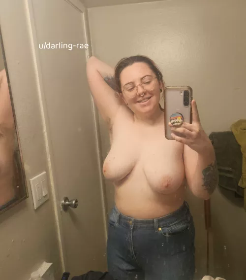 feeling goood 5:00 am before work selfie